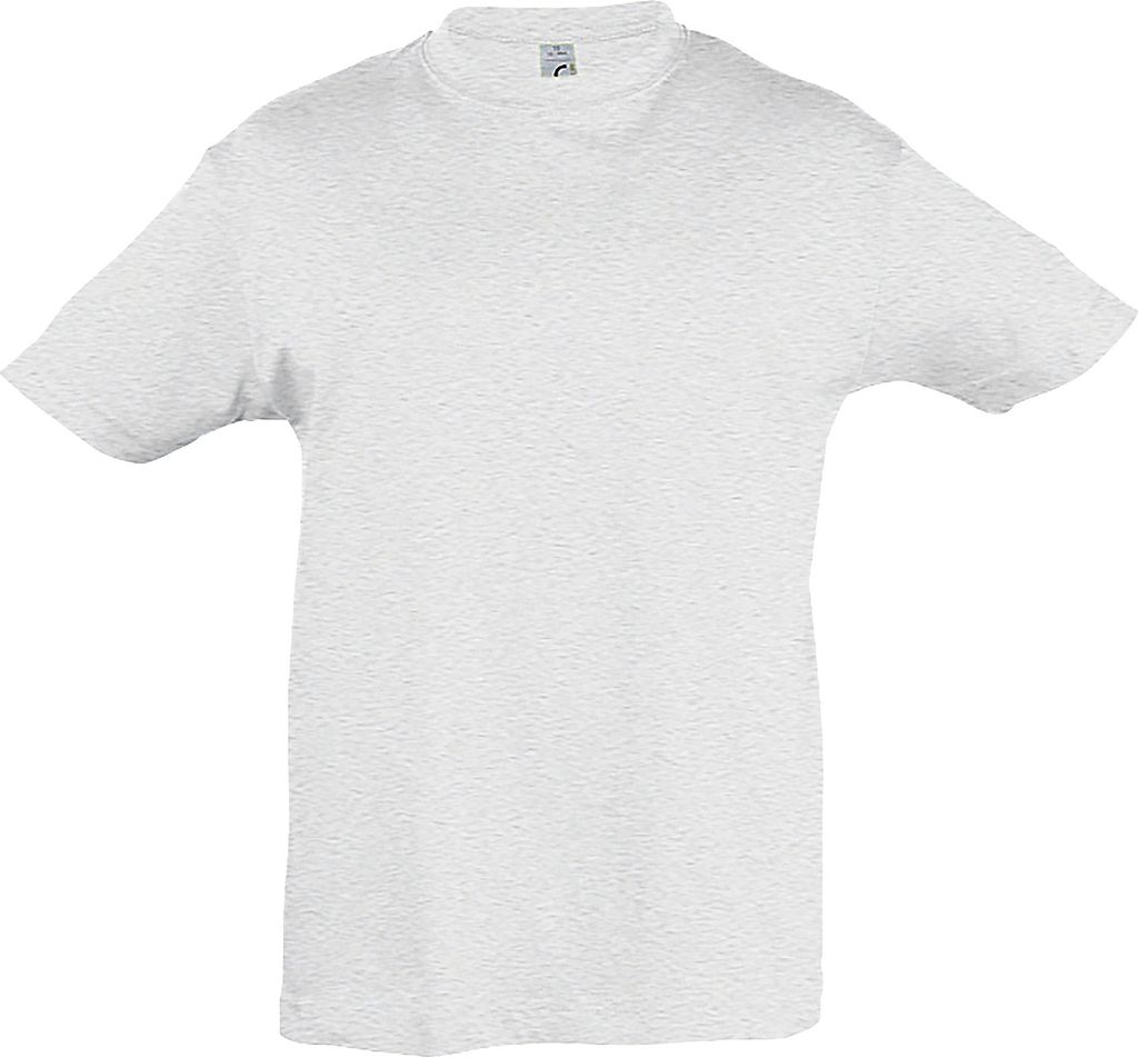 SOLS Kinder Regent T-Shirt, Kurzarm PC357 (10 Jahre (140)) (Aschgrau)