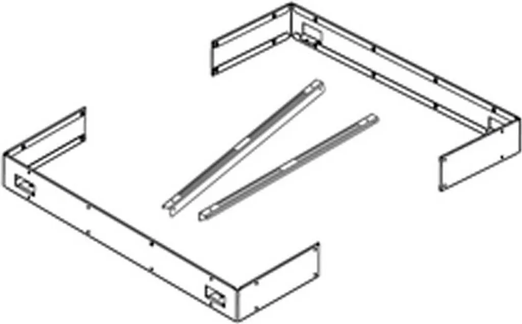 Support de montage pour garde-corps de poêle sauna Harvia Concept R