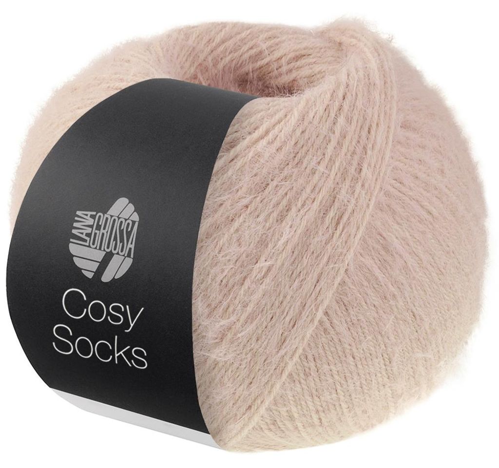 Lana Grossa Meilenweit 100 g COSY SOCKS 400 m Flauschige Produktbild 