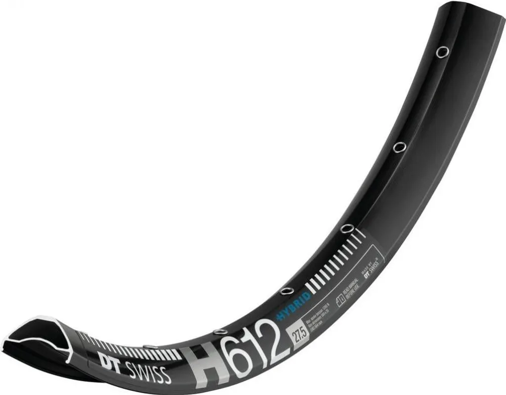 Jante DT Swiss H 612 pour montage roue VTT enduro de 27.5 pouces