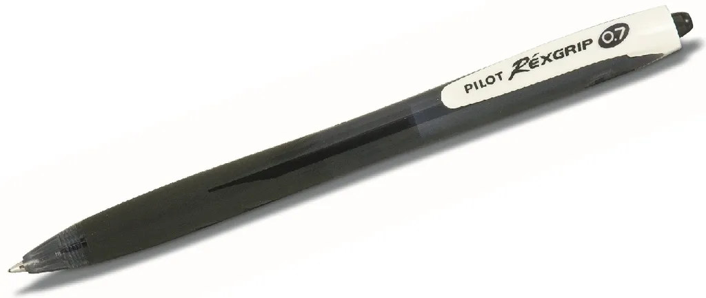 Set 10 Penne Pilot Rexgrip Nere - Cancelleria Ufficio Professionale