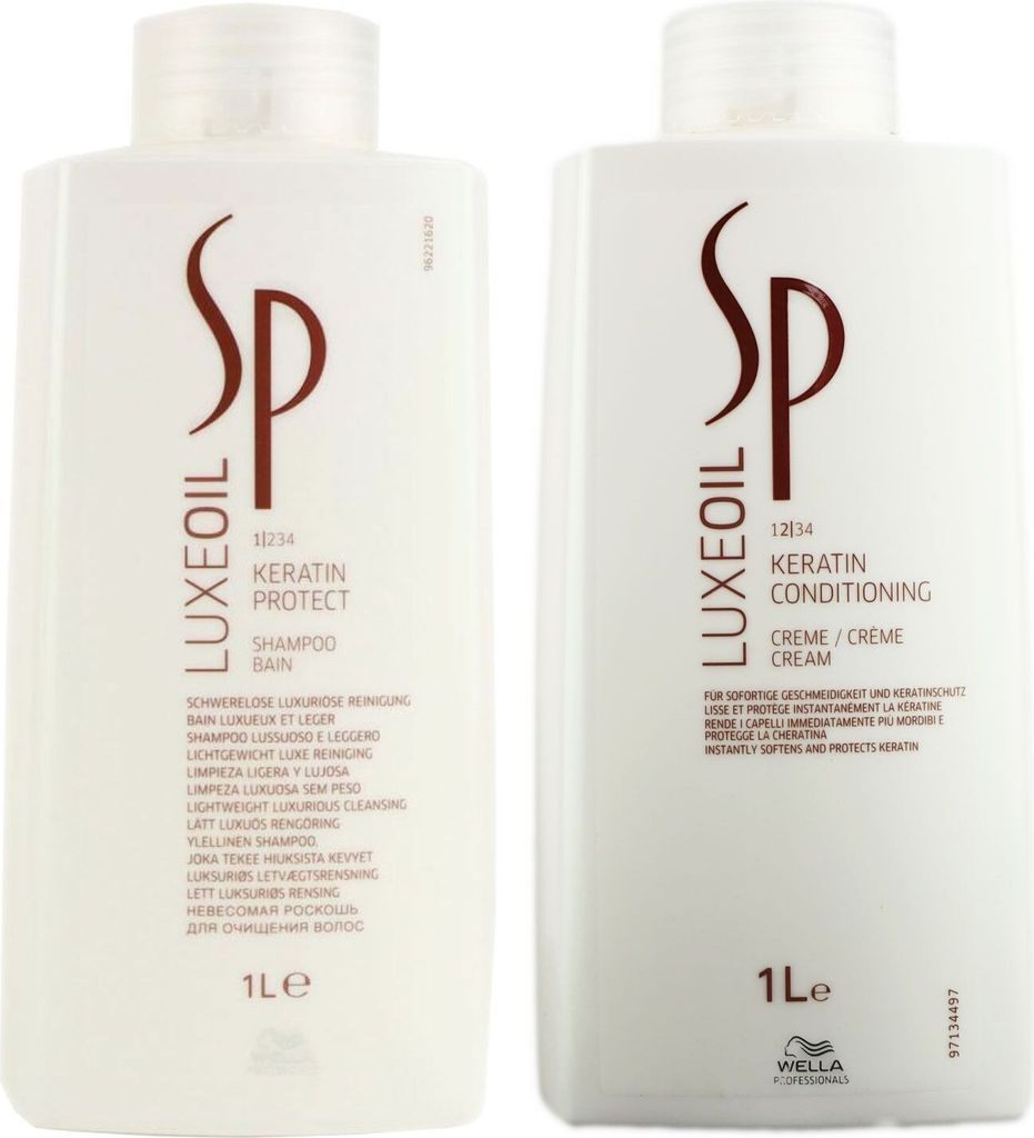 Wella SP Luxe Oil Keratin 1000 ml Shampoo & 1000 ml Conditioner Set