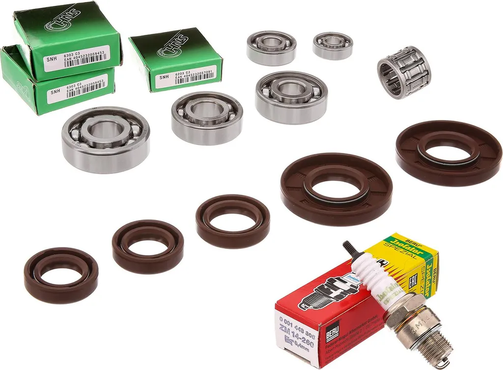Kit de Réparation Moteur Complet avec Joints et Roulements Simson S50 - 3