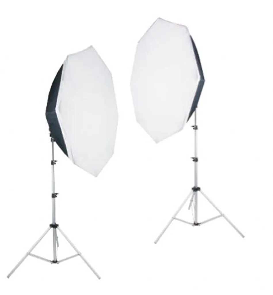 Kit Éclairage Continu 440W avec Réflecteurs pour Portrait et Packshot Photo