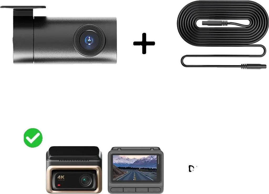 Dash Cam Posteriore DDPAI Z60 Pro 1080P 30FPS: Sicurezza Totale