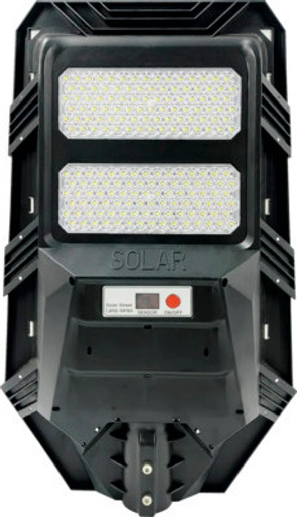 LED solárne svietidlo STRADA IP65 40W 600lm 3000K čierne s Obrázok produktu 