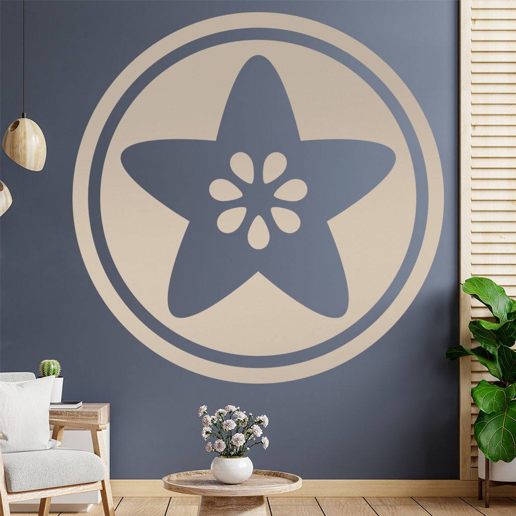 Kiwistar Logo D1 Wandtattoo Wandaufkleber Wall Sticker - Dekoration, Küche, Wohnzimmer, Schlafzimmer, Badezimmer