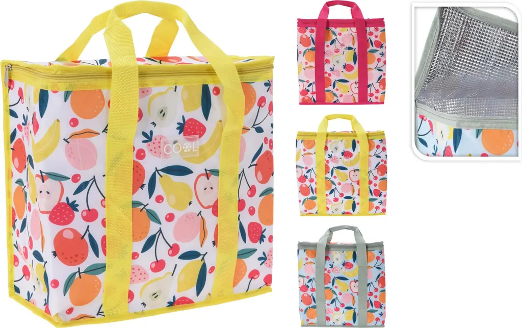 Sac Thermique 16L Jaune pour Pique-nique et Plage - Garde au Frais 16 L