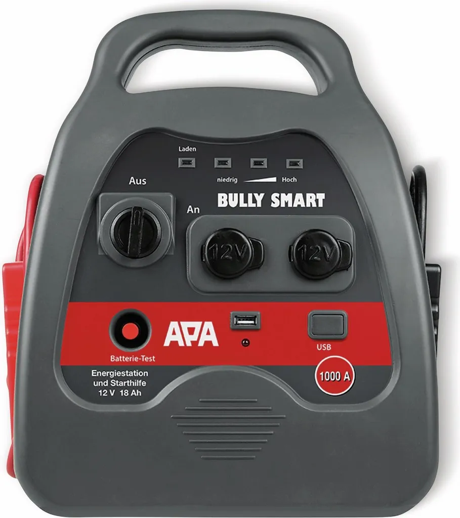 Powerpack BULLY SMART APA 16644 - Booster de Batterie 12V High-Tech - 8