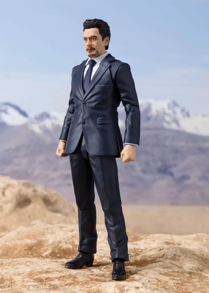 Figurine Tony Stark 15 cm S.H. Figuarts Bandai : Détails Ultra Réalistes