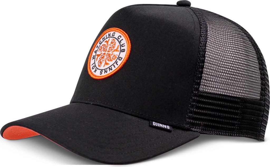DJINNS Snapback Cap Koi Watching black