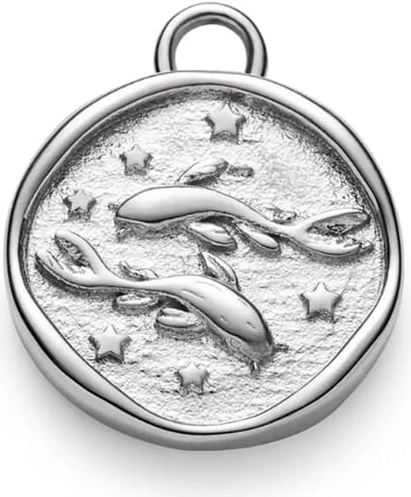 Médaille Zodiaque Poissons Paul Hewitt - Pendentif élégant pour collier