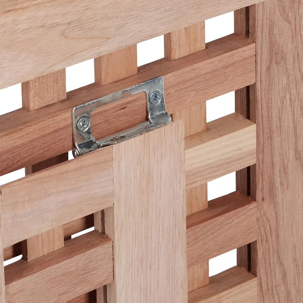 Petite table d'appoint pliable noyer : la solution petit espace - 7