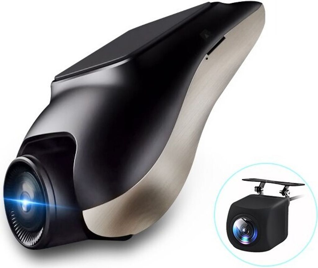 Junsun 720P dashcam ADAS Mini Car DVR 120°FOV Auto Video Recorder Hidden Type Dash Cam for Android Support Rear Parking