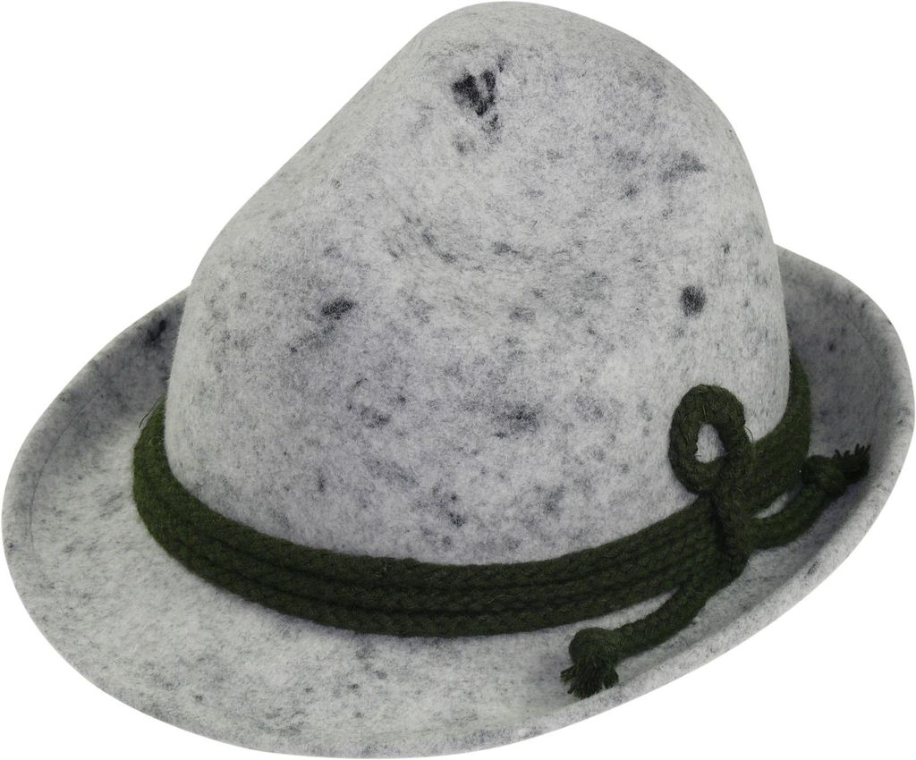 Herren Wollhut 100% Wolle Schweißband, Hellgrau, L Produktbild 