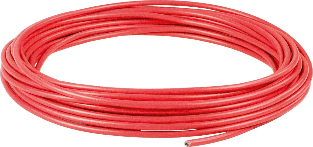 Cavo di Collegamento AS Schwabe 30043 | Rosso 2,5 mm² | Alta Qualità UE