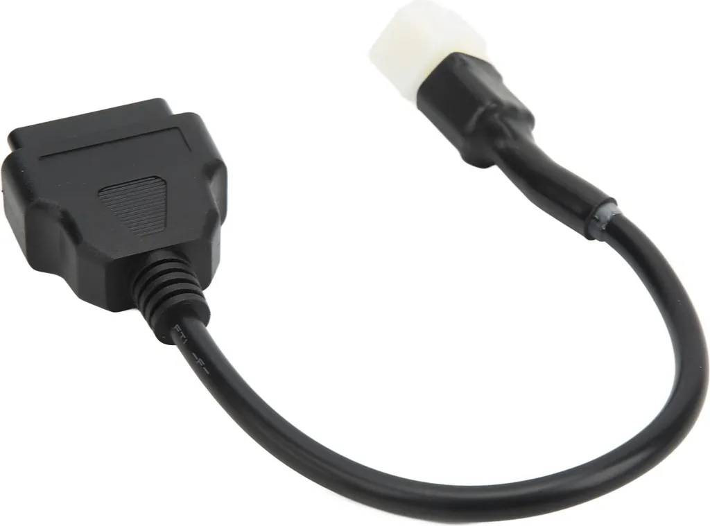 cavo connettore diagnostico a 6 pin -OBD- adattatore di ricambio per moto Delphi - 4