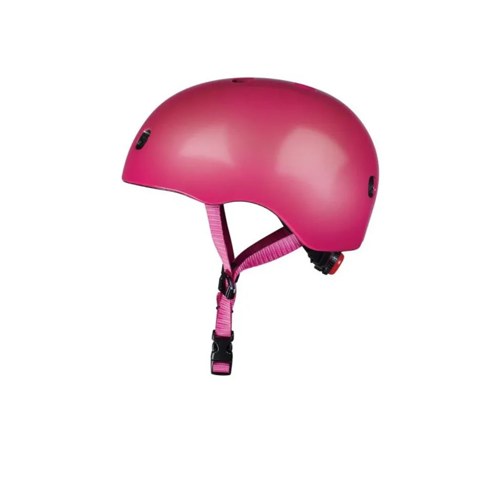 Casque de protection enfant avec LED Micro Raspberry S ajustable 48-53
