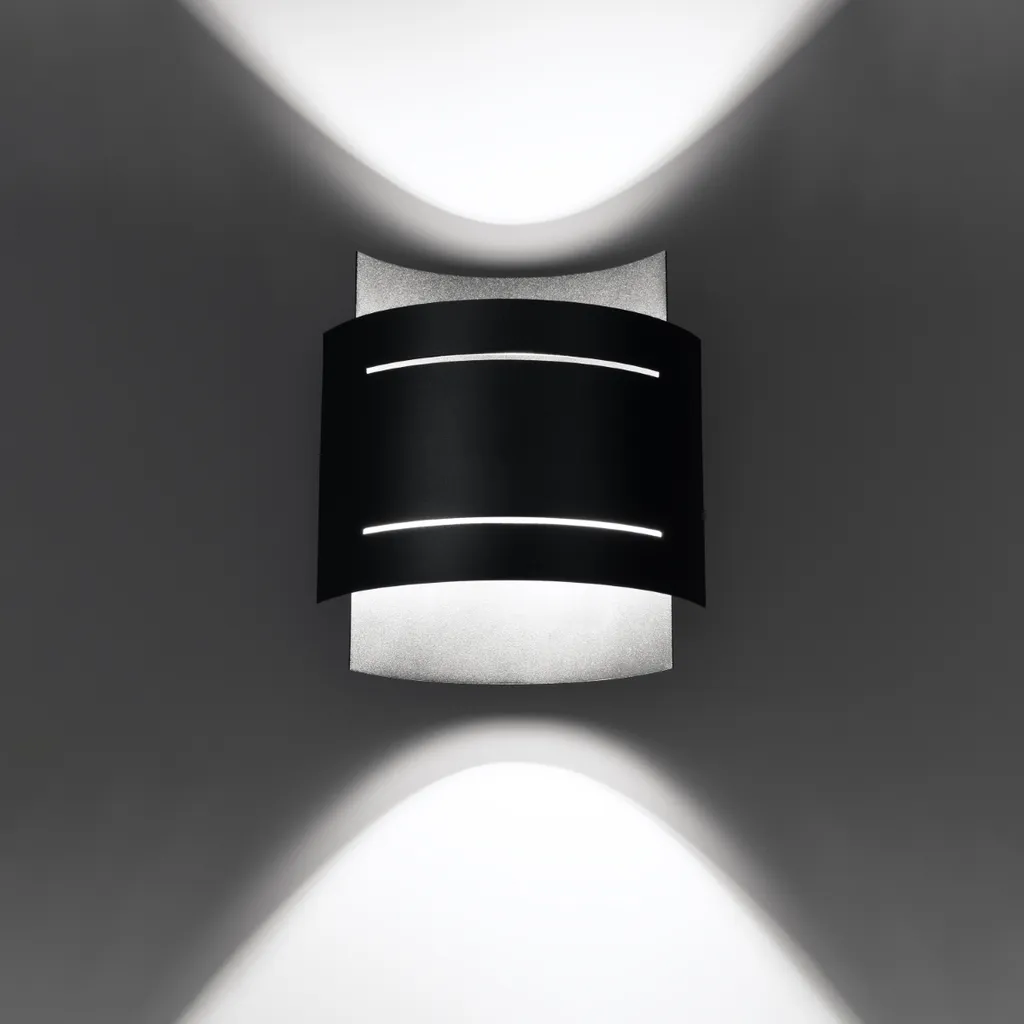 Applique murale de couloir noire G9 Minero : ambiance cosy pour salon