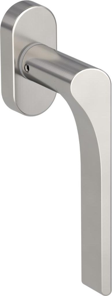 Griffwerk Fenstergriff VAYA 261 Leaf Light Samtgrau R 7x42mm