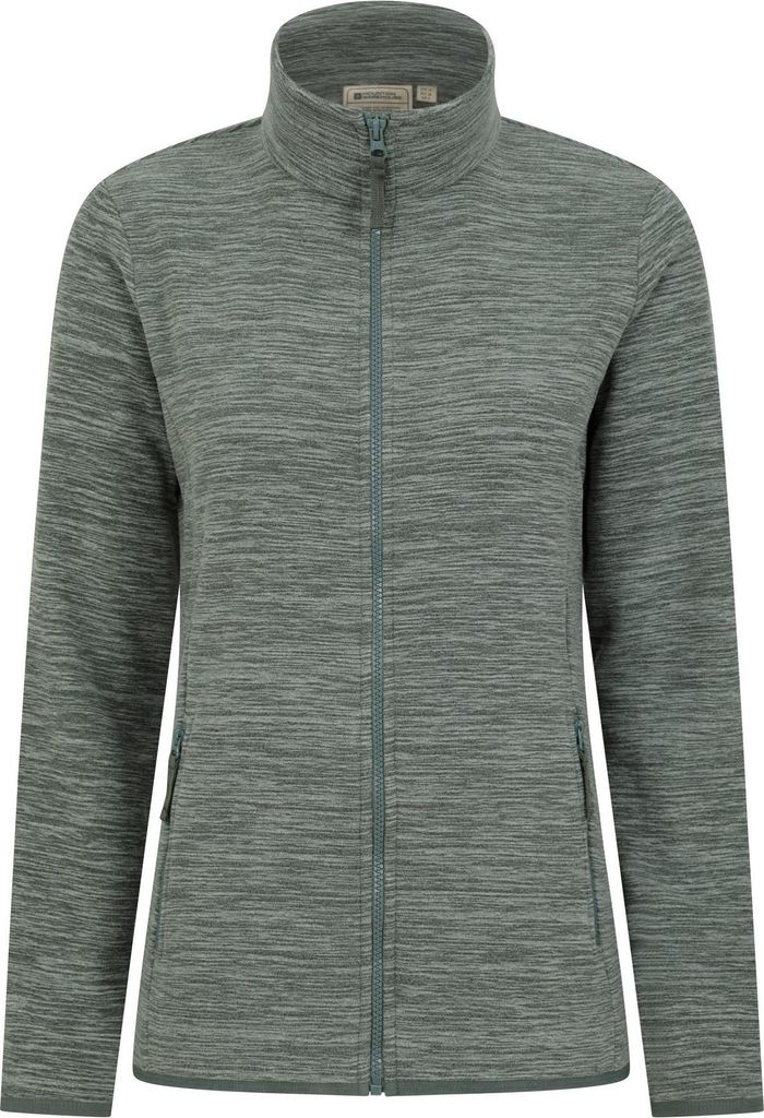 Mountain Warehouse - "Snowdon II" Fleecejacke Durchgehender Reißverschluss für Damen MW538 (42 DE) (Khakigrün)