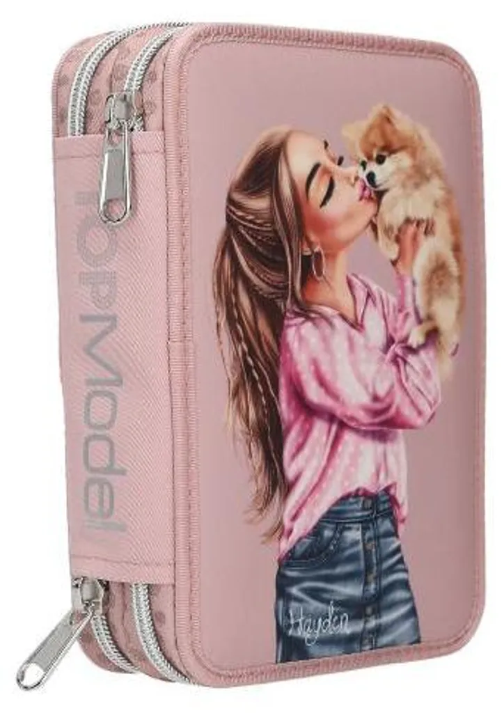 Trousse à crayons TOPModel DOTS double pour éviter le désordre - 3
