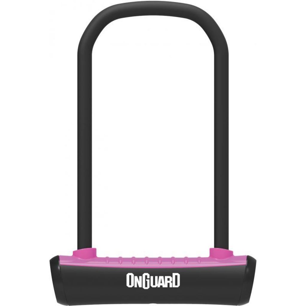 Onguard Neon Bügelschloss Standard (115 x 230 mm – 11 mm) – Pink