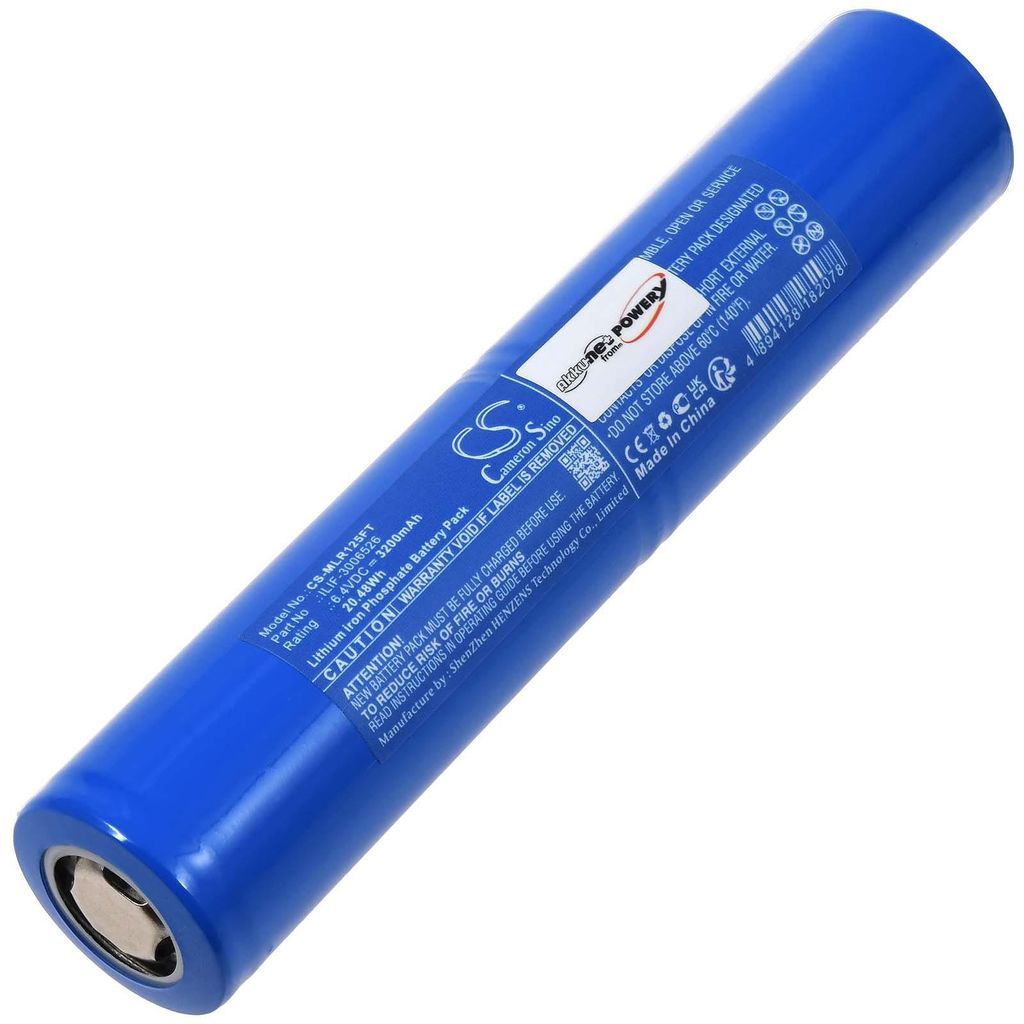 Akku kompatibel mit Maglite Typ ILIF-3006526 Produktbild 