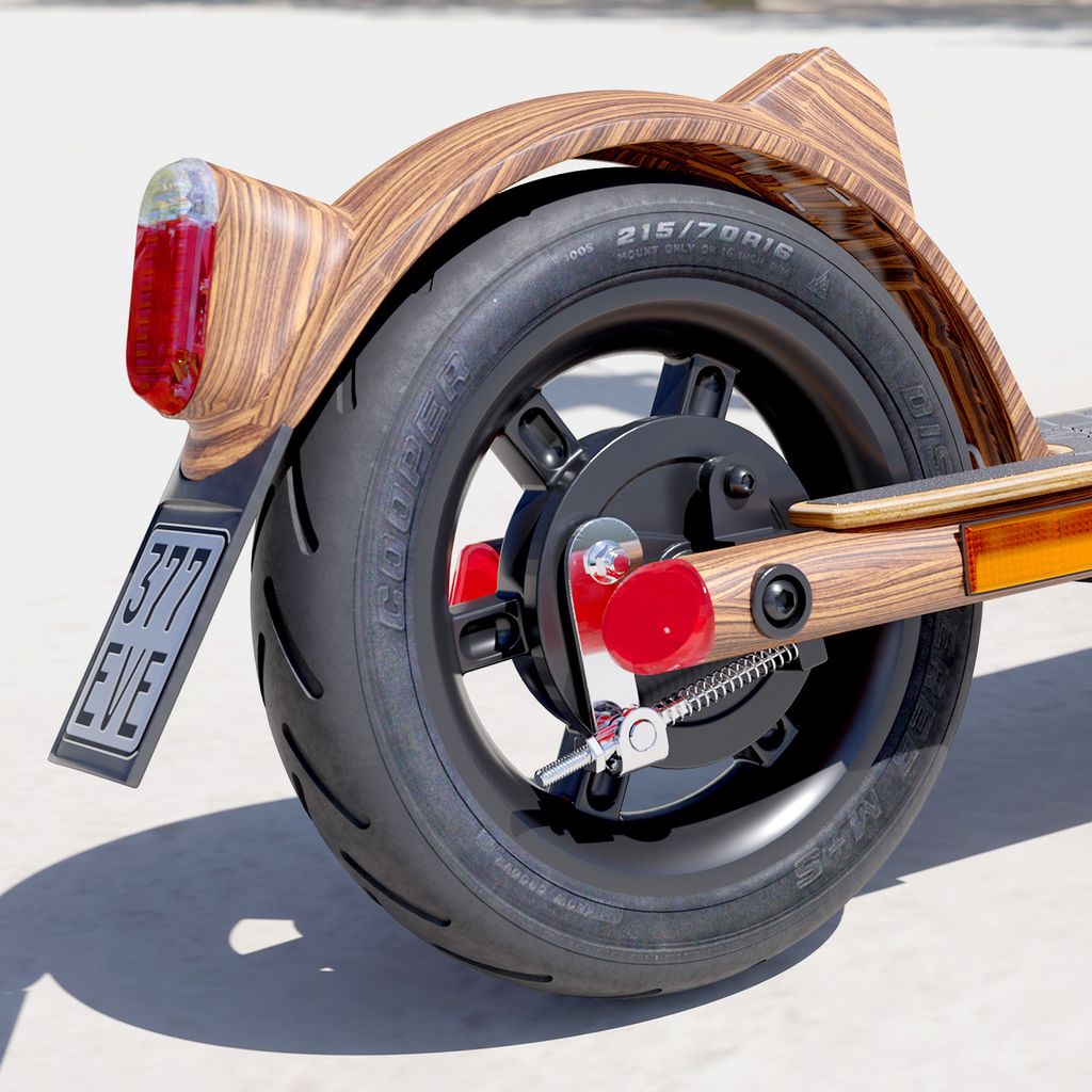 Elektro Scooter mit Straßenzulassung ABE E-Scooter Produktbild 4
