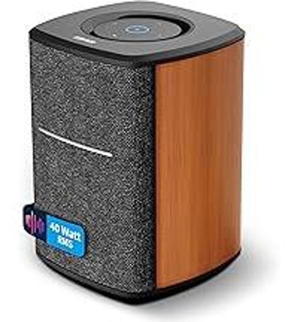 EDIFIER MS50A - Multiroom-fähiger WiFi Smart Speaker mit Bluetooth und kabelloser Stereo-Funktion. Funktioniert mit Amazon Alexa, Apple AirPlay 2,...