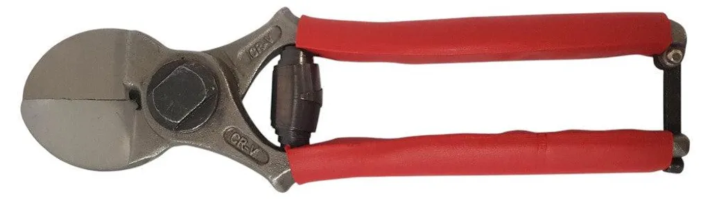 Sécateur forgé 20cm en acier trempé : taille nette et haute résistance