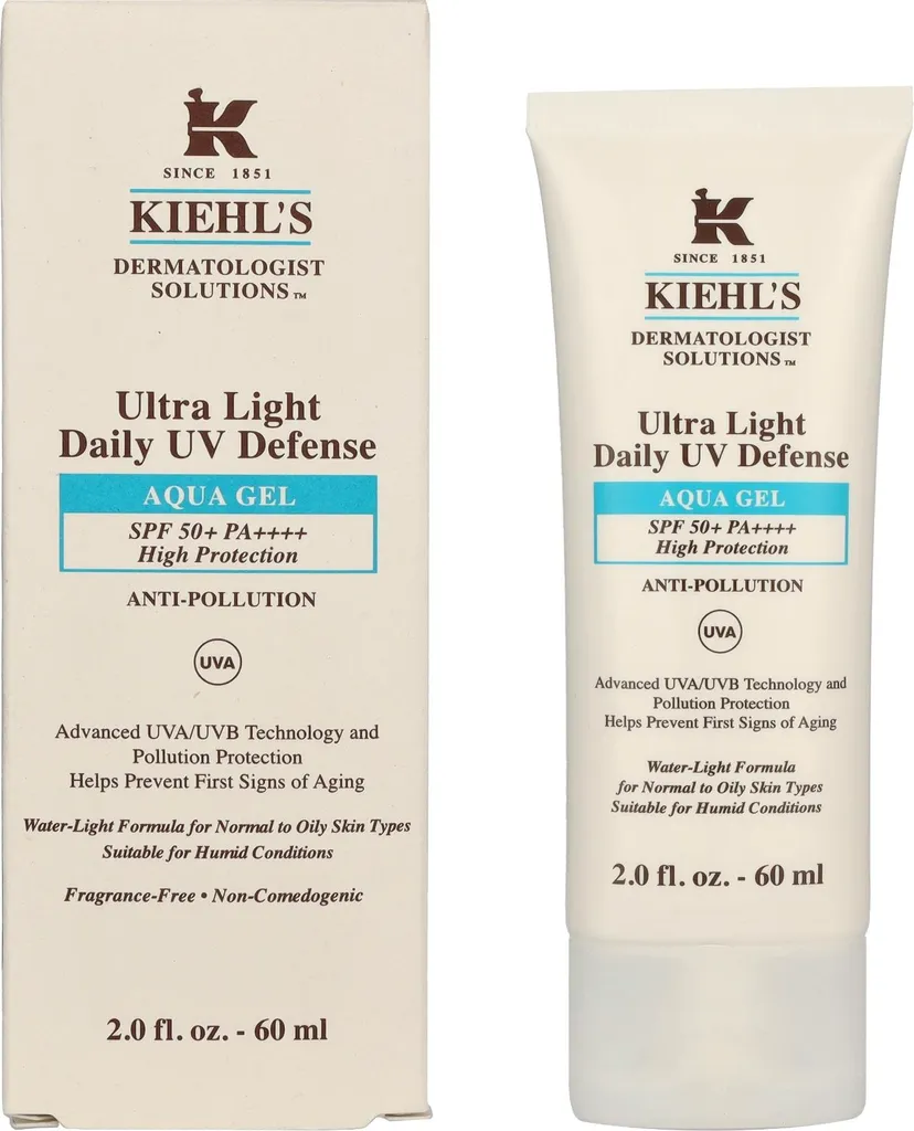 Kiehl's Solaire Anti-Taches et Vieillissement SPF 50 Texture Fluide
