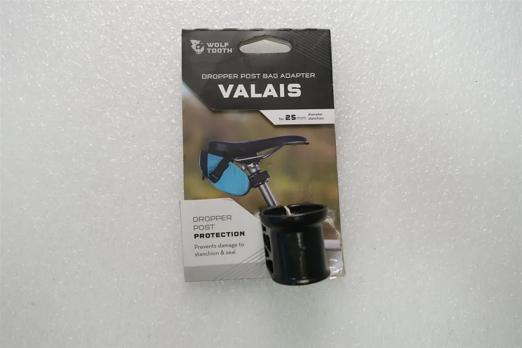 Collier Wolf Tooth Valais 25 adaptateur tige de selle télescopique noir