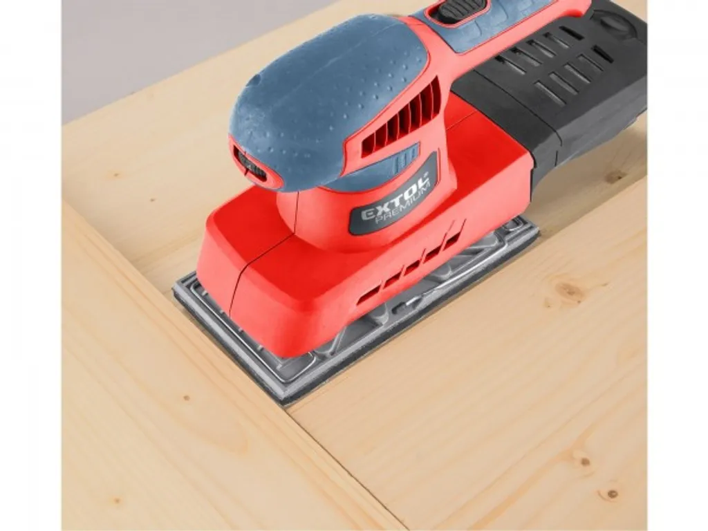 Ponceuse orbitale rectangulaire 200W Extol Premium pour bois