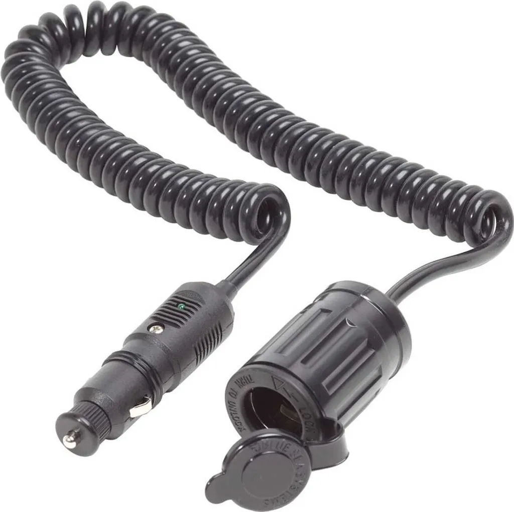 Blue Sea Systems Fiche 12V Noire One Size - Prise Mâle Haute Qualité