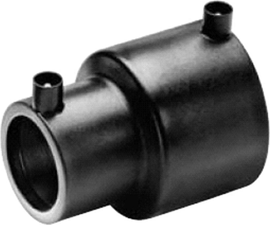 PLASSON E-Red.-Muffe 9110, PE100, d110/63, Gas PN10/Wasser PN16, ÖVGW-zugel., 1 Stk.