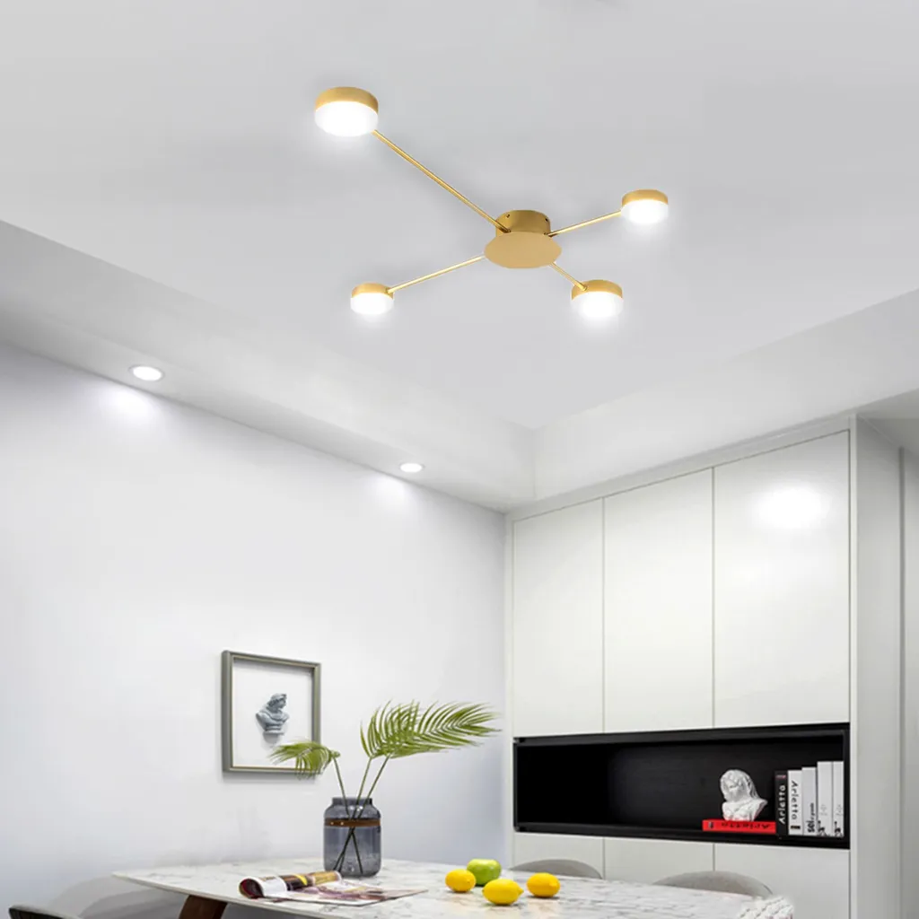 Éclairage LED Moderne Toolight APP520-4C Gold pour Intérieur Design