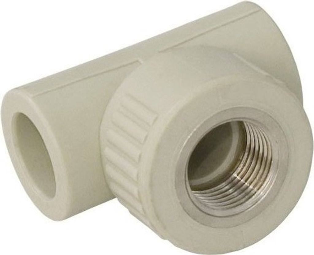 PPR T-Stück mit IG 25x3/4" Schweißtechnik PP-R