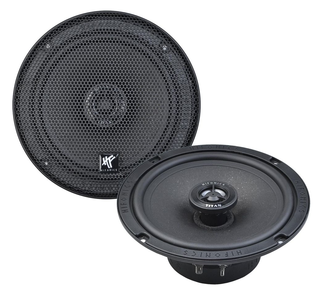 HIFONICS TITAN Koax Lautsprecher Auto Boxen Set 16,5 cm Produktbild 