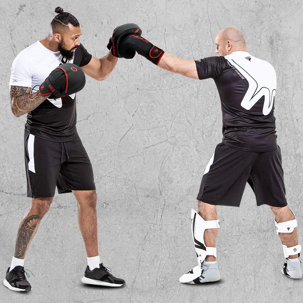 Matériel Entraînement Boxe RDX F6 Kara Noir - Améliorez votre Vitesse - 12