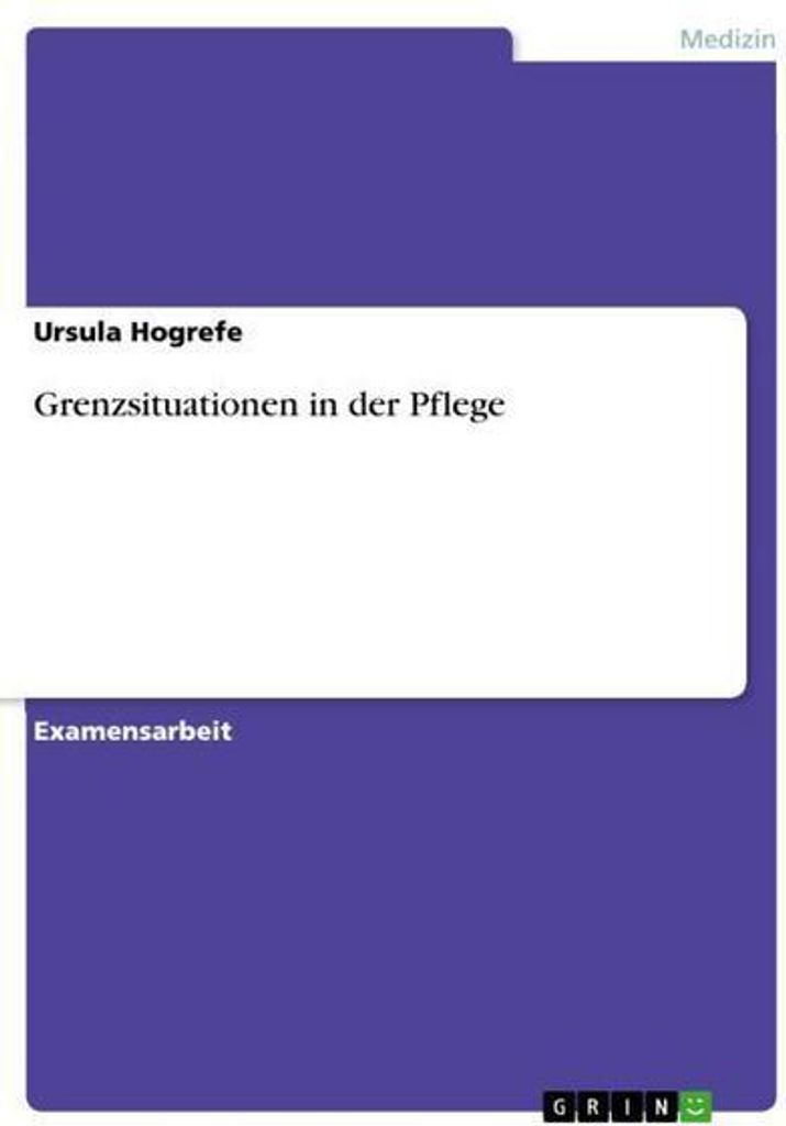 Grenzsituationen in der Pflege