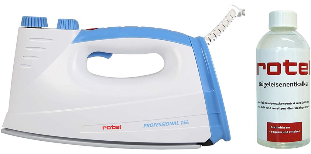 ROTEL Prof Extra  Bügeleisen - Keramiksohle BLAU+Rotel Produktbild 