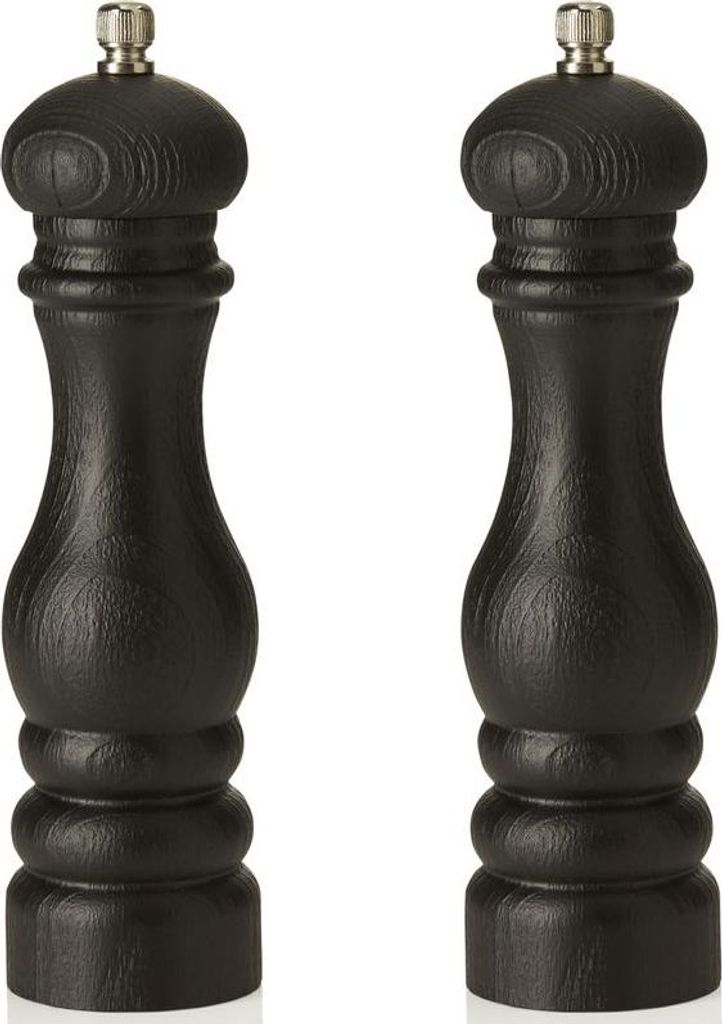 Salz- und Pfeffermühle Timber Höhe 22 cm, Kohlenstoffstahl, Holz