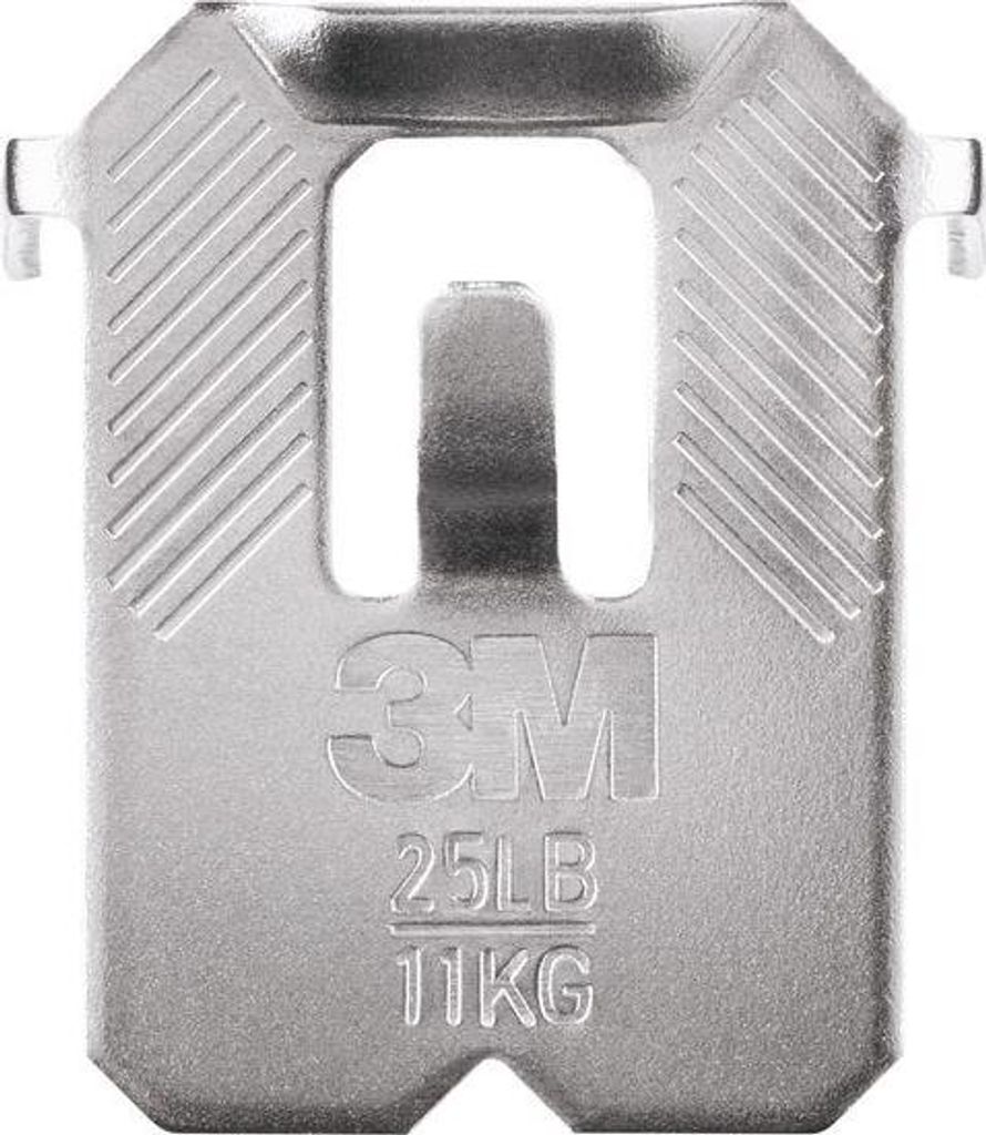 Confezione da 4 ganci a pressione 3M L.4 x P.27 mm Immagine del prodotto 