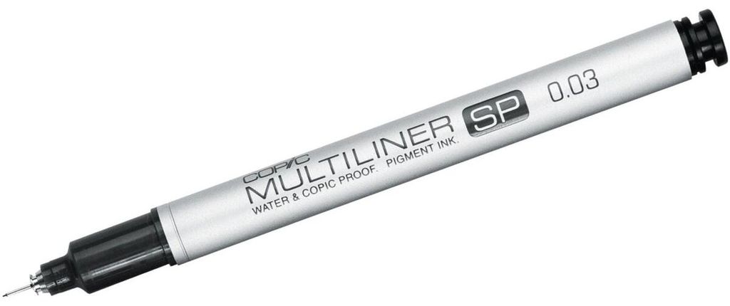 COPIC Multiliner SP - black - 0,03 mm Produktbild 