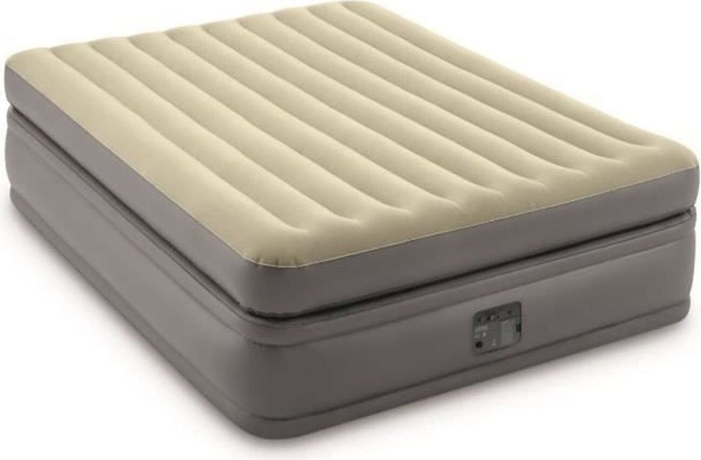 Materac dmuchany z wbudowaną pompką elektryczną dwuosobowy INTEX 64164