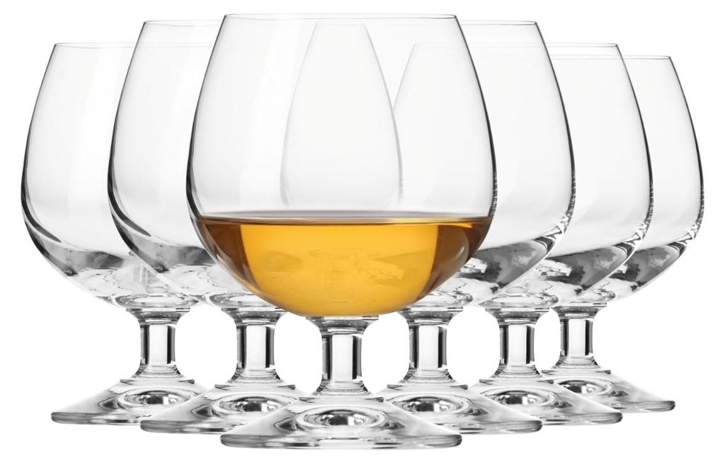 KROSNO Servo Line Cognac- und Brandygläser, 6er-Set, 230 ml Produktbild 