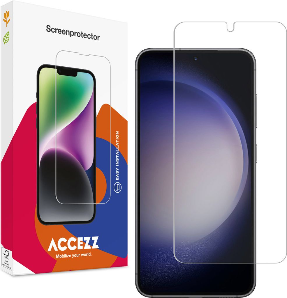 Accezz Screen Protector aus gehärtetem Glas Samsung Galaxy S22 / S23