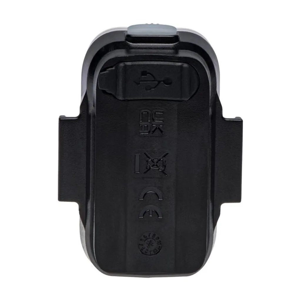 Éclairage Blackburn Grid Front noir compact avec fixation silicone - 5