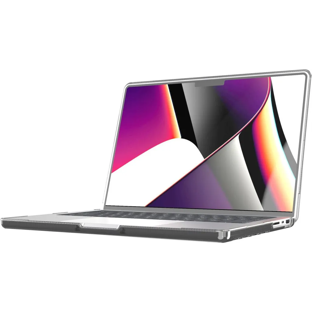 Protection Rigide MacBook Pro 14 - Coque Tech21 EvoHardshell Gris Ash